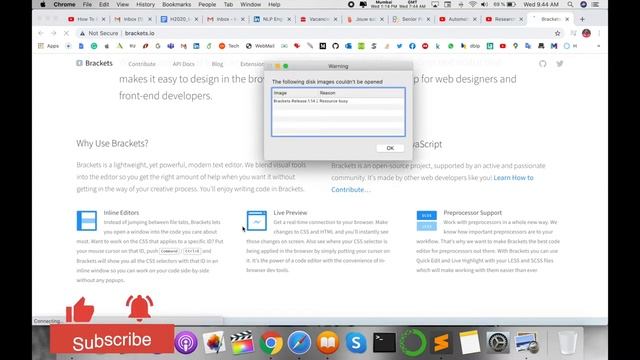 How to Install Brackets Text Editor on Mac смотреть онлайн