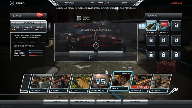 Death Rally (Remake 2012) PC Gameplay смотреть онлайн
