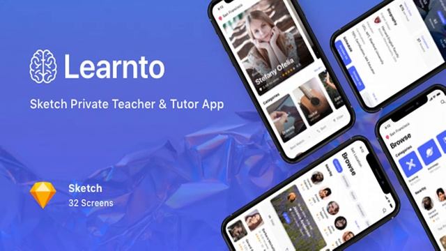 Learnto - Sketch Private Teacher & Tutor App | Themeforest Website Templates and Themes смотреть онлайн