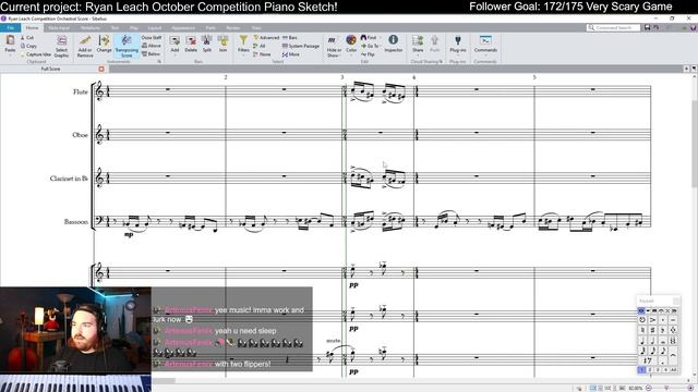 HanyuJB Stream Highlight #1 Part 2 | Ryan Leach October Competition Piano Sketch смотреть онлайн
