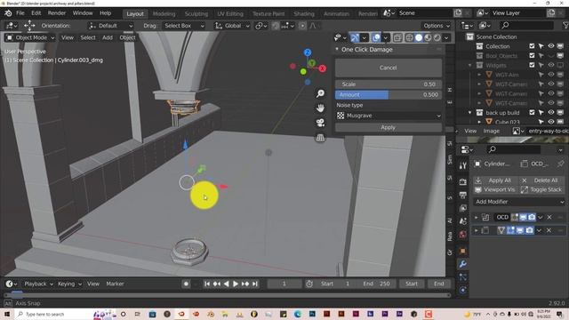 Blender Quick Tip: One Click Damage Addon смотреть онлайн