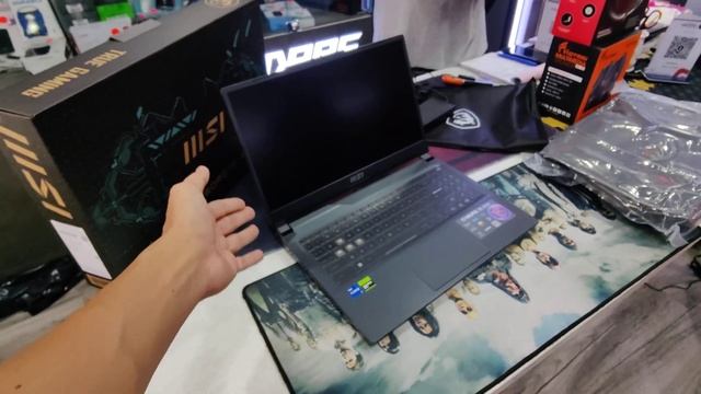 Unboxing MSI Cyborg 15 Series 2023 | RTX4060 Laptop | I7-12650H | CYBORG 15 A12VF