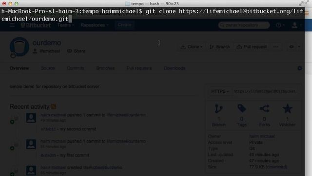 The git clone Command смотреть онлайн