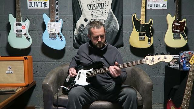 Squier Affinity Jazz Bass Review Demo смотреть онлайн