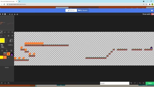 How To Make A Better Platformer Game In MakeCode Arcade | Background Image, Levels etc...| смотреть онлайн