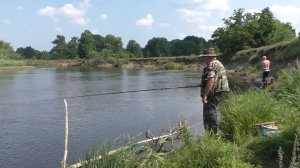 Рыбалка на Клязьме во Владимирской области в июне 2019 г.