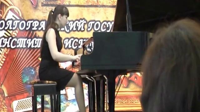 Бетховен соната № 1 III,IV ч ; Шостакович "Полька" из балета "Золотой век" ; Ф. Лист "Риголетто". смотреть онлайн