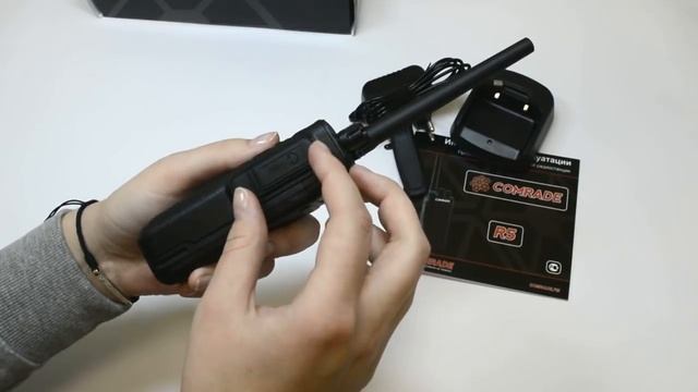 Обзор рации Comrade R5 смотреть онлайн