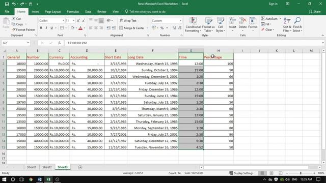 Excel 2019 - Number Group options in Excel | Number formatting in excel смотреть онлайн