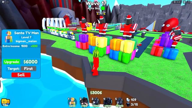 Evolving TITAN Cameraman in Toilet Tower Defense смотреть онлайн