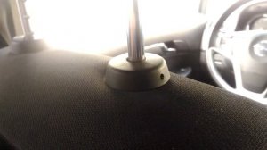 Как снять подголовник Шевроле Каптива Опель Антара