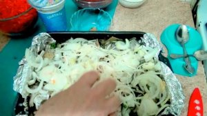 МИНТАЙ С ОВОЩАМИ В ДУХОВКЕ ЛЕГКО И ПРОСТО. Самый лучший рецепт.