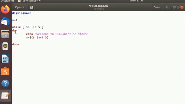 While loop in bash смотреть онлайн