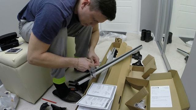 #ПроАВТО - Багажник на крышу (ATLANT) - Шкода Рапид (SKODA Rapid) Подробная сборка. смотреть онлайн