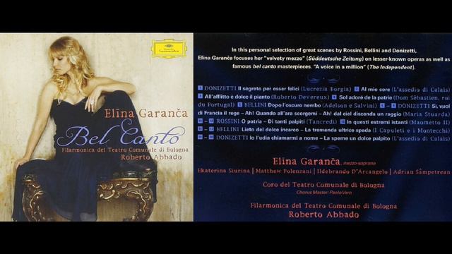Elina Garanca - Bel Canto / 2009