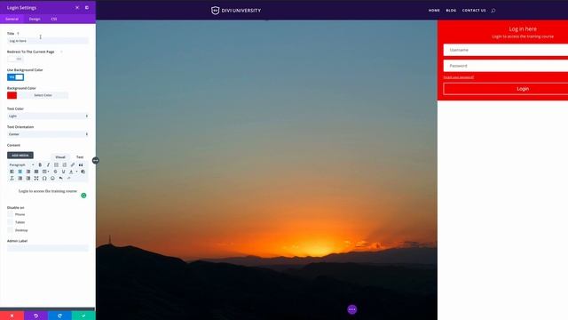 Divi 3.0 tutorial - How to create a Divi custom login page смотреть онлайн