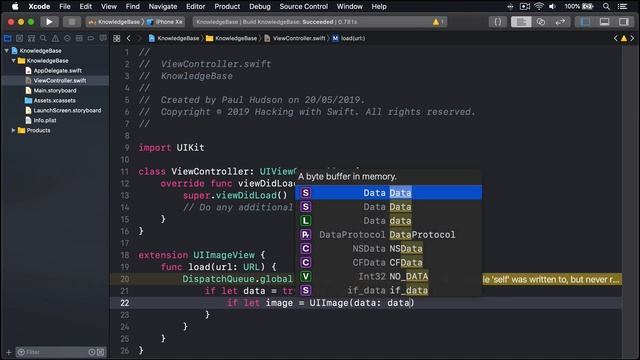 How to load a remote image URL into UIImageView – Swift 5 смотреть онлайн