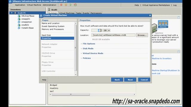 Create VMware Instance for Oracle Linux 6 смотреть онлайн