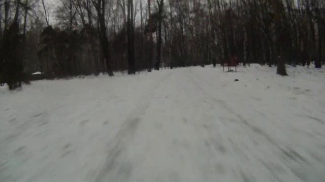 Moscow Riding E-bike #015. Park Action.