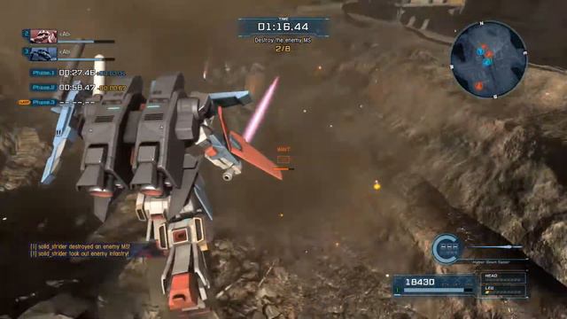 ZZ Gundam VS GM Hoard - Survival Mode GM Lineage - Gundam Battle Operation 2 смотреть онлайн