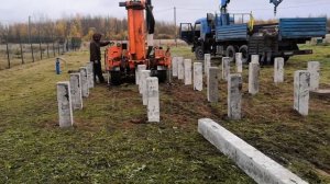 Комбинированный фундамент: бетонная плита + ЖБ сваи