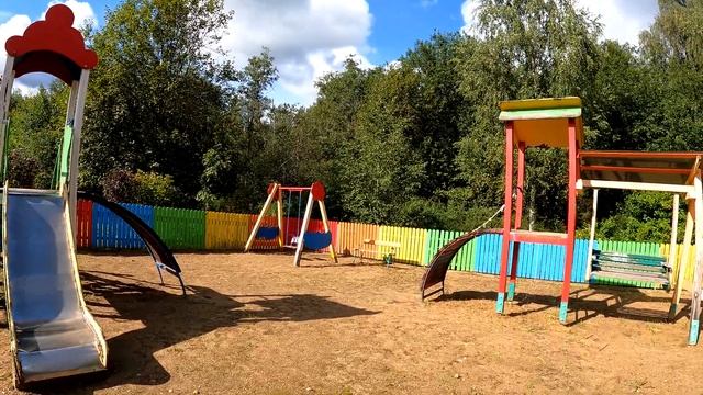 Снова сгонял на фэтбайке до детской площадки в СНТ Аист под Тимоново.6 сентября 2021 года.