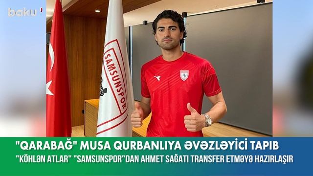 “Qarabağ” klubu Musa Qurbanlıya əvəzləyici tapdı смотреть онлайн