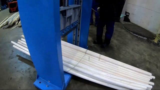 Гидравлическая гильотина для полипропиленовых труб ГГР-800 смотреть онлайн