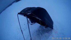 Сани волокуши палатка  ч 2