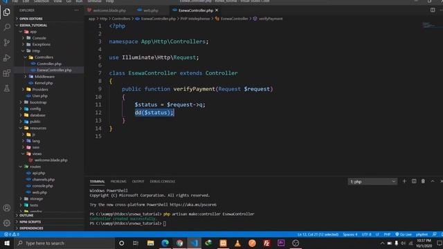 Laravel E-Sewa Integration Guide in Nepali | Laravel मा E-Sewa एकीकृत गर्ने तरिका | नेपालीमा смотреть онлайн
