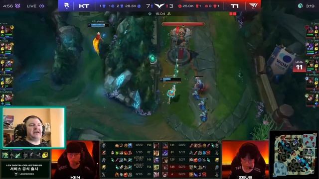 ФИНАЛ ГОДА | T1 против KT - ИГРА 3 | ОБЗОР LCK 2023 SUMMER SPLIT League Of Legends Lolesports