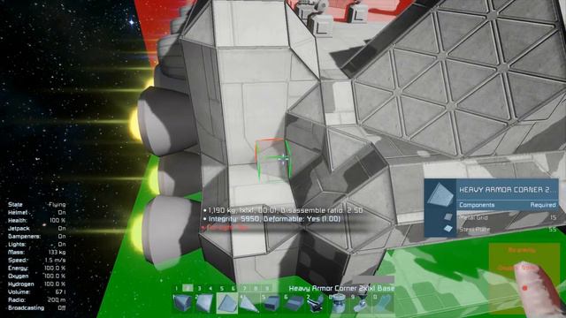 Space Engineers - Ship Building Tutorial #8 смотреть онлайн