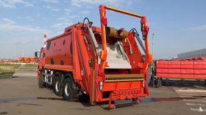 Мусоровоз с задней загрузкой: роскошь начинается с чистоты