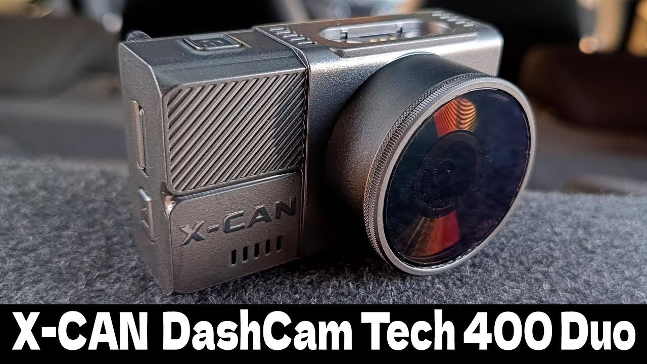 Видеорегистратор X-CAN DashCam Tech 400 Duo смотреть онлайн