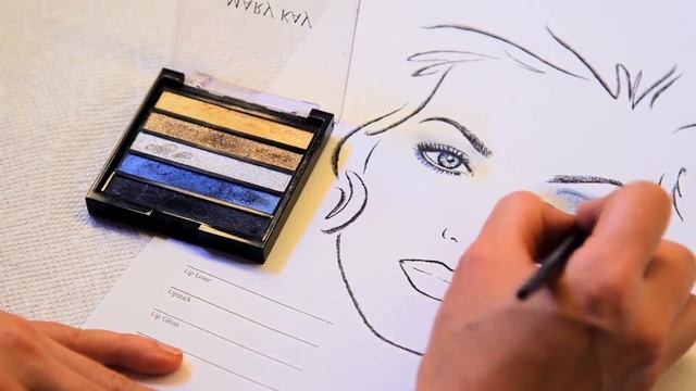 Макияж с коллекцией «Подиумный стиль» фейс чарт смотреть онлайн