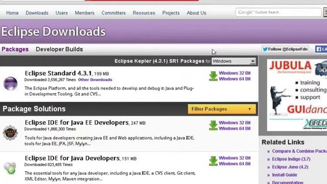 How to install Eclipse - Getting Started with Open Source Tools смотреть онлайн
