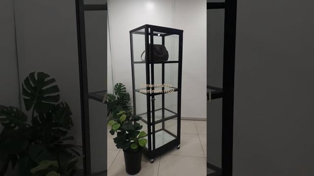 LE601 #rak #furniture 55X40X166 LEMARI KACA ETALASE смотреть онлайн