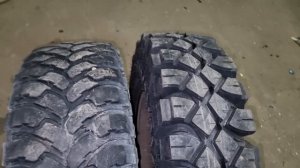 Замена резины Comforser CF3000 285/75/16  на Maxxis M-8090 Creepy Crawler 255/85-16