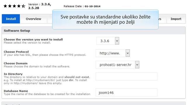 Instalacija web skripte WordPress, Joomla itd. смотреть онлайн