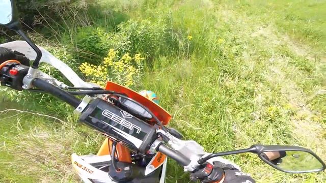 Ggeon GNS 300 разваливается или детские болячки  Купил Мотоботы, Поставил проставки руля