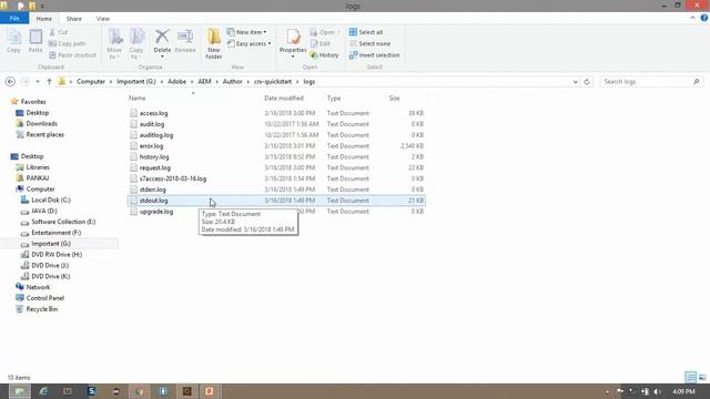 35. Introduction to logs in AEM смотреть онлайн