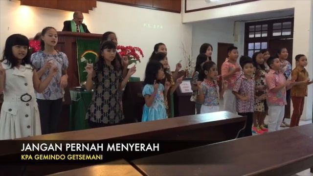 "JANGAN PERNAH MENYERAH" - KPA Gemindo Getsemani смотреть онлайн
