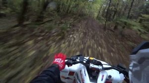 прохват на кроссовом  квадроцикле  kayo a300