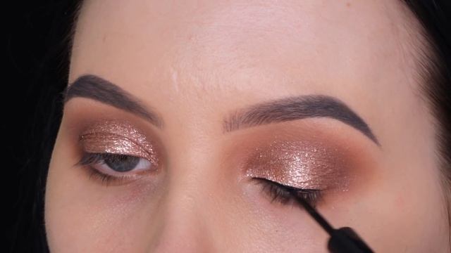 Classic Bronze Eye Makeup Tutorial | Perfect Holiday Eye Makeup смотреть онлайн