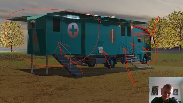 Представление инновационного проекта передвижного мобильного медицинского комплекса.