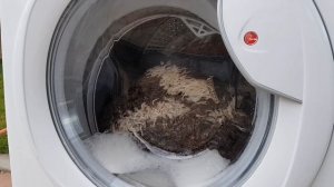 Stress test: HEAVIER carpet VS Hoover washing machine