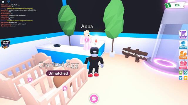 Купил питомца в Adopt Me Roblox