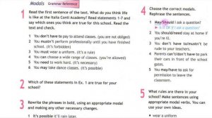 Spotlight 8 Модуль 7C. Modal Verbs