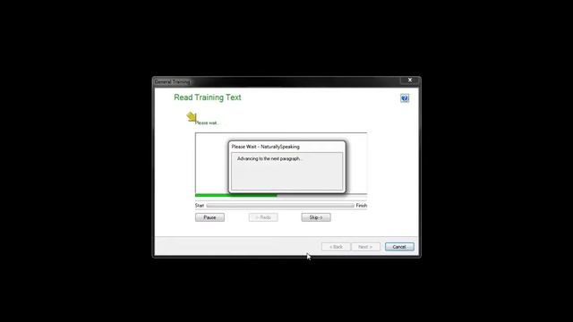 Dragon Naturally Speaking (DNS) - Creating a new user profile. смотреть онлайн
