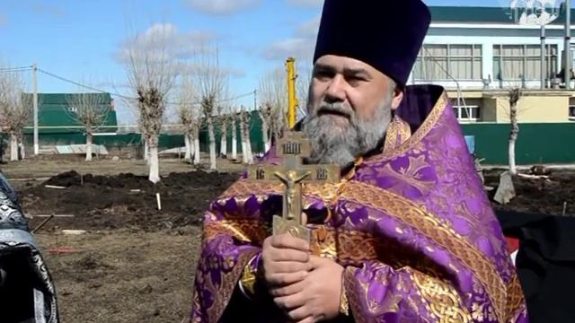 Освящение места под строительство храма смотреть онлайн